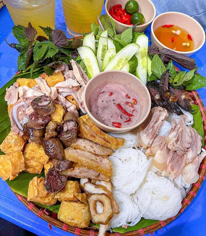 quán bún đậu ngon Hà Nội - Bún Đậu Cô Tuyến