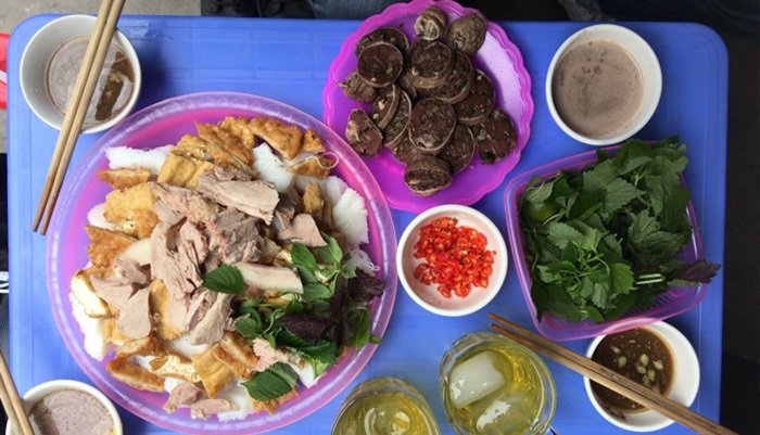 quán bún đậu ngon Hà Nội - Bún đậu A6 Vĩnh Hồ