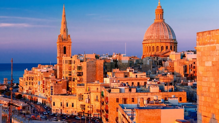 thủ đô Valletta Malta