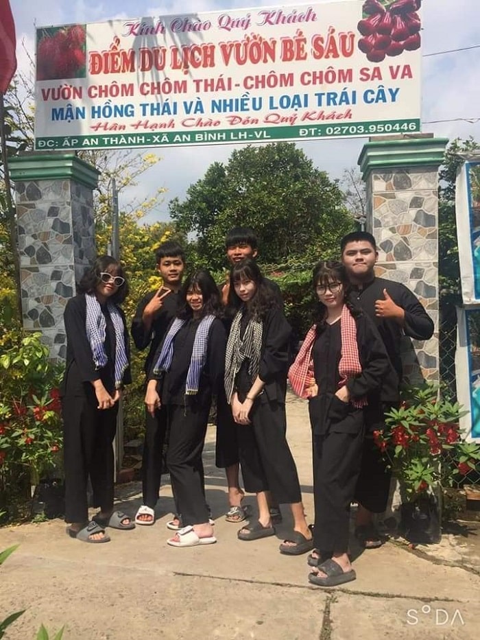 Vườn trái cây bé Sáu là vườn trái cây ở Vĩnh Long mà bạn nên biết