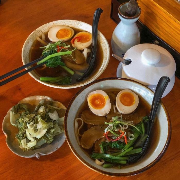 tiệm mì ngon ở Đà Lạt tiệm mì nấm Shiitake