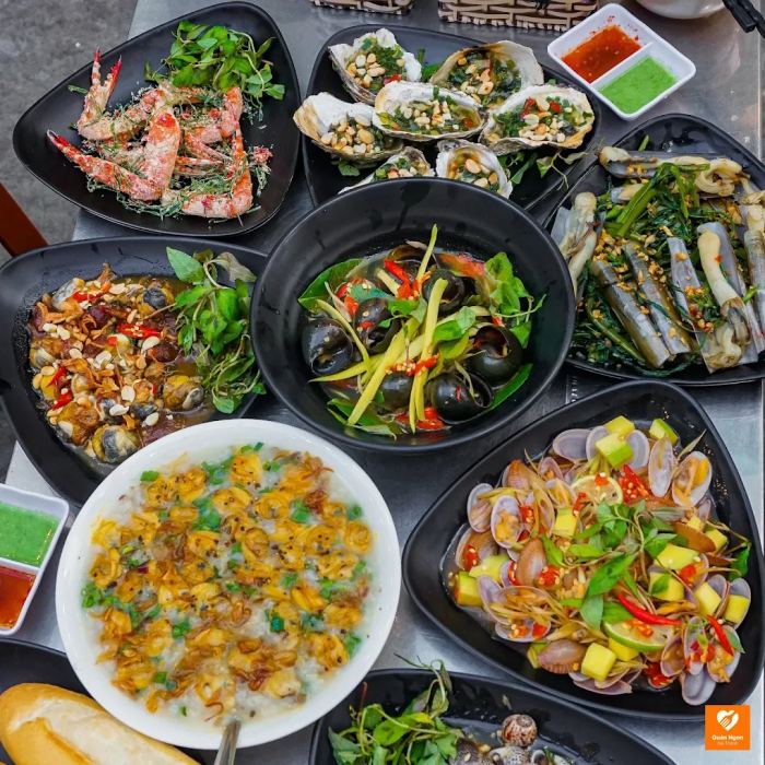 quán ăn khuya ở Đà Nẵng quán ốc đêm