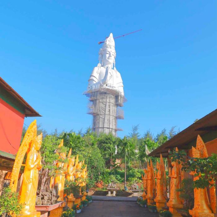 chùa Minh Đức Quảng Ngãi tượng quan thế âm