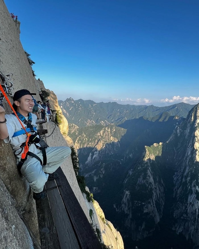 Đỉnh Nam ở núi Hoa Sơn Trung Quốc