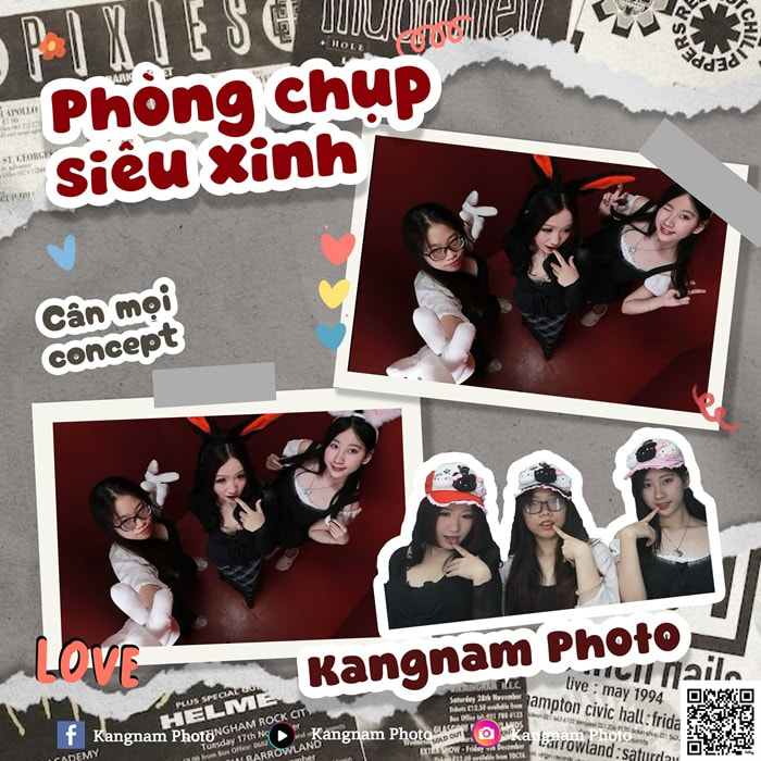 tiệm photobooth ở Hà Nội - Kangnam Photo