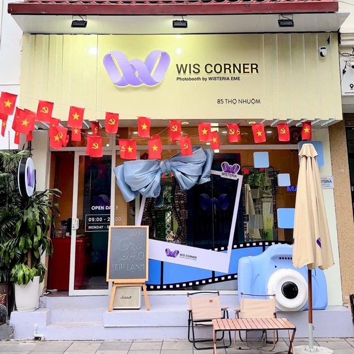 tiệm photobooth ở Hà Nội - Wis Corner
