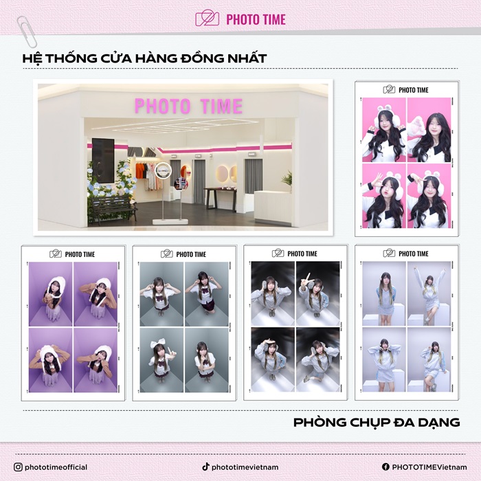 tiệm photobooth ở Hà Nội - Photo time