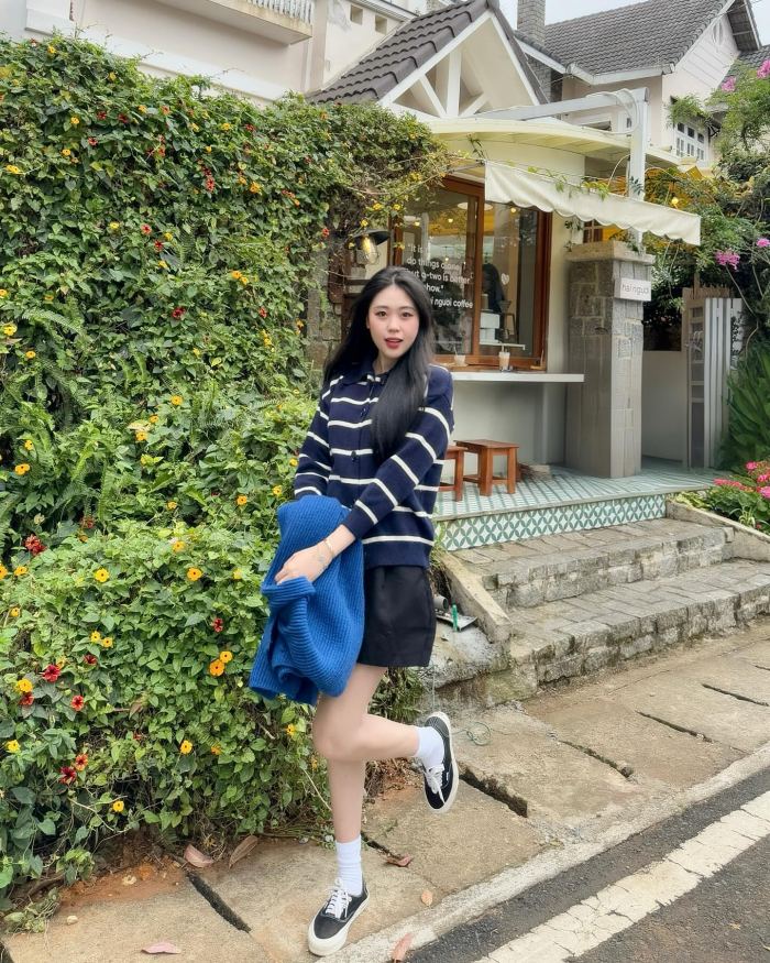 toạ độ check-in ở đường Cô Giang Đà Lạt Hai nguoi cafe 