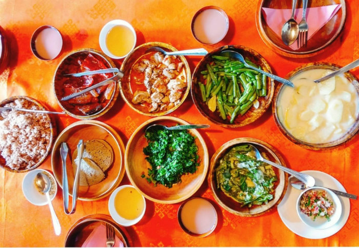 quán ăn ngon tại Bhutan