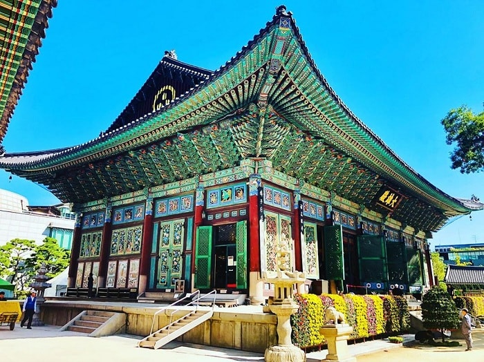 Khám phá vẻ đẹp của chùa Jogyesa Hàn Quốc