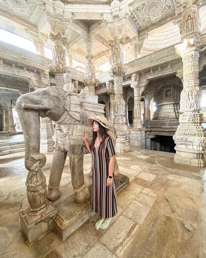 Trầm trồ trước thiết kế công phu và tỷ mỉ của đền Ranakpur Jain Ấn Độ