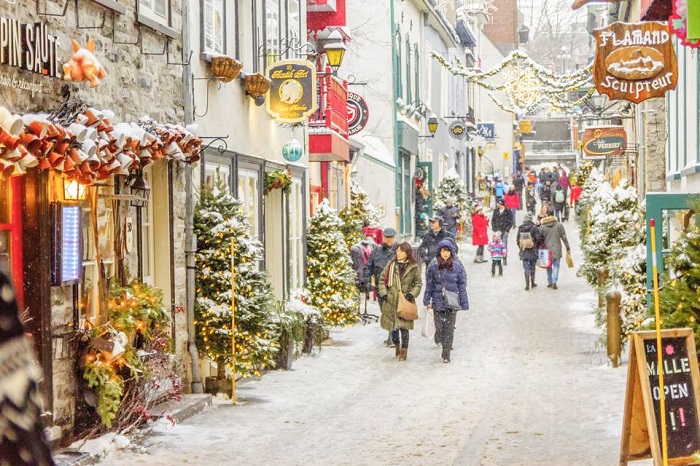 Đón giáng sinh ở Canada với những trải nghiệm khó quên trong đời