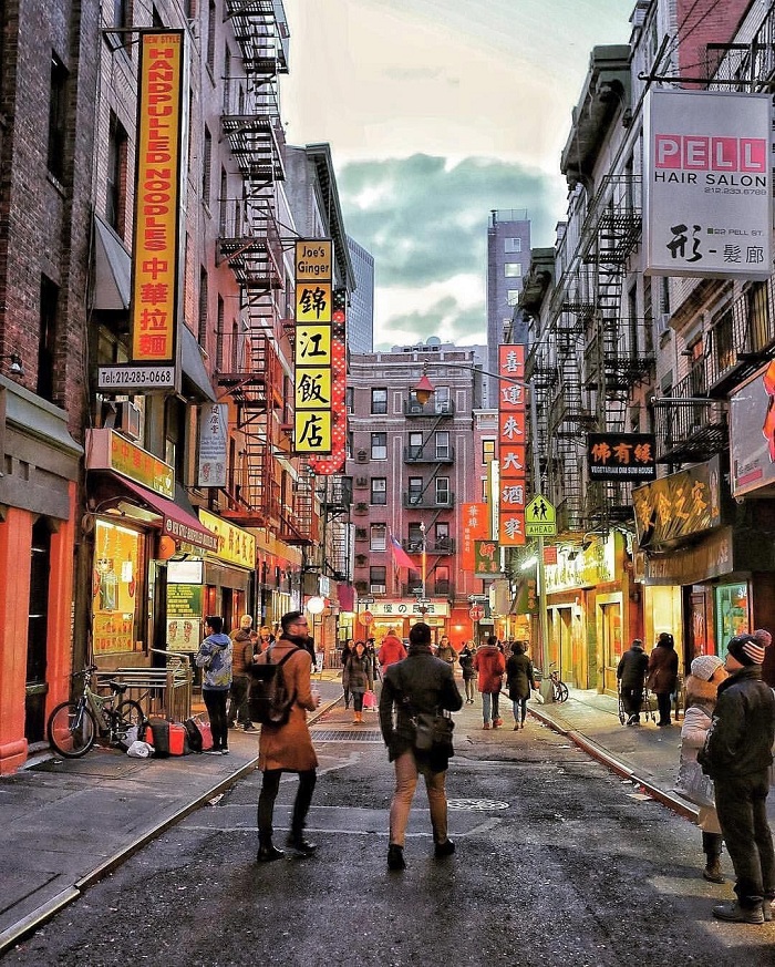 Hành trình đến thăm Khu phố Tàu ở New York