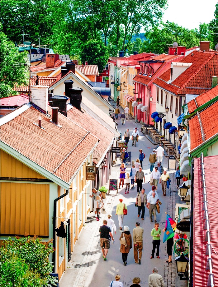 Đẹp mê hồn với những thị trấn tại Thụy Điển