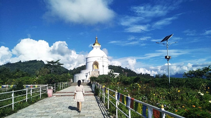 Bảo tháp Shanti Stupa – viên ngọc trắng của 'Tiểu Tây Tạng' Ấn Độ