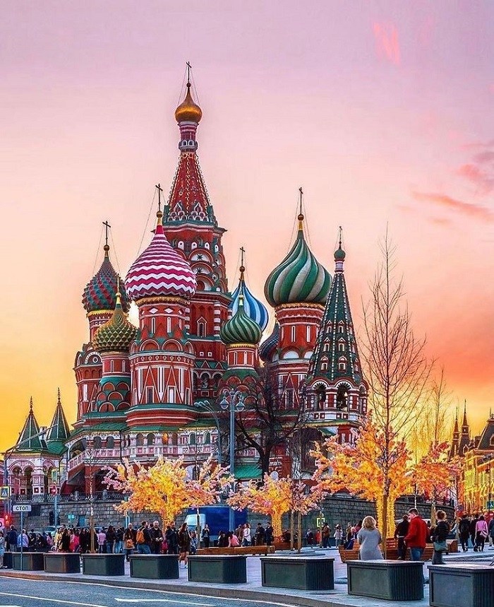 công trình kiến trúc biểu tượng văn hóa Nga độc đáo 
