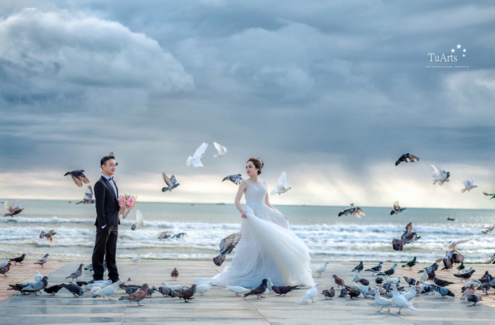 Lựa chọn góc chụp đẹp để có bức hình ấn tượng - Chụp ảnh cưới đẹp ở Đà Nẵng