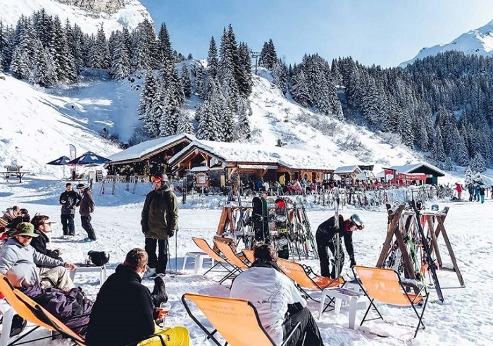 Trượt ván trên tuyết ở Portes du Soleil - Hoạt động giải trí ở Thụy Sĩ vào mùa đông