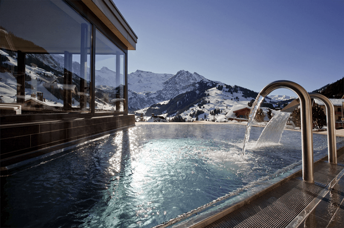 Grand Hotel des Bains - Hoạt động giải trí ở Thụy Sĩ vào mùa đông