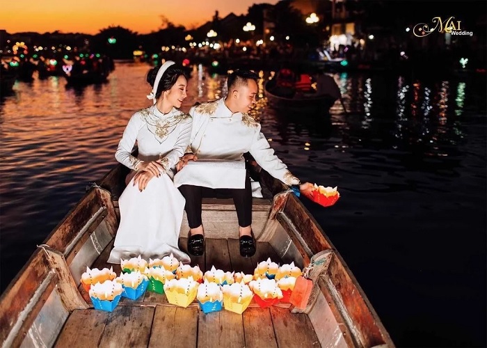 Chụp ảnh buổi tối ở Hội An - Chụp ảnh cưới đẹp ở Đà Nẵng