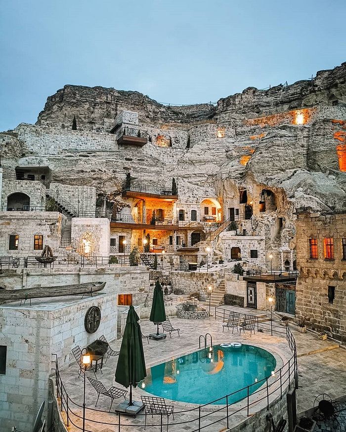 Yunak Evleri Cave Hotel những khách sạn hang động ở Cappadocia