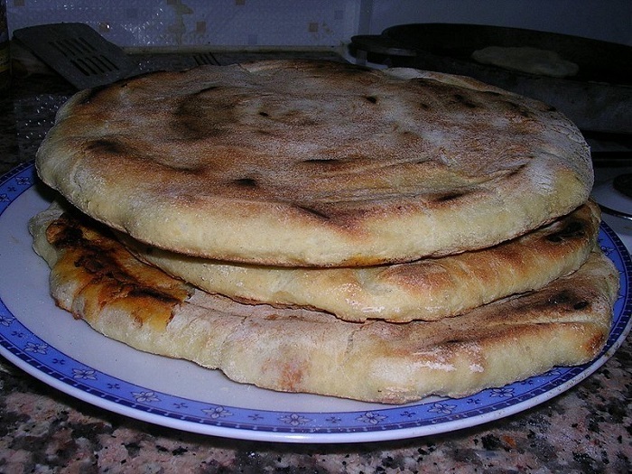 bánh mì Kisra - văn hóa Sudan về ẩm thực thú vị
