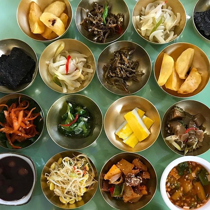 sự đa dạng của ẩm thực Triều Tiên
