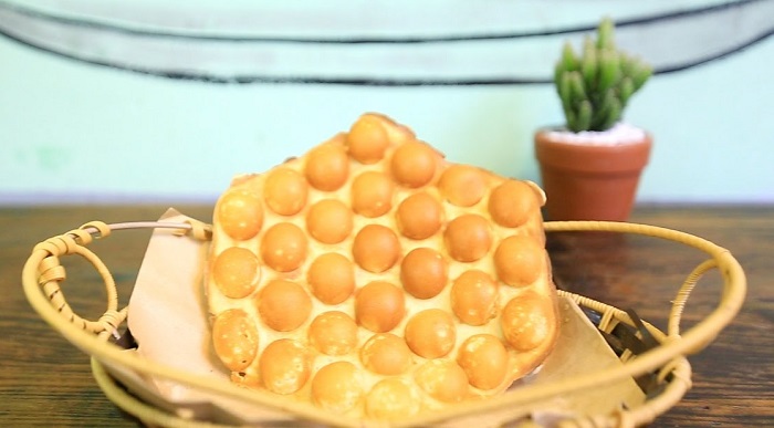 Bánh trứng gà non - Món ăn vặt ở Hồng Kông