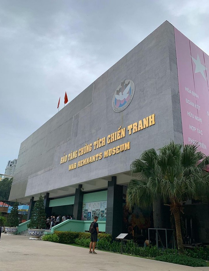 bảo tàng chứng tích chiến tranh - bảo tàng ở Sài Gòn thu hút