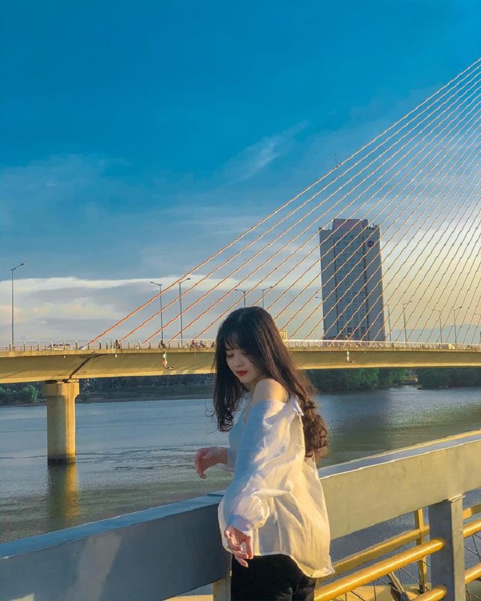 Nhắc đến các cây cầu bắc qua sông Hàn không thể quên nói cầu Trần Thị Lý 