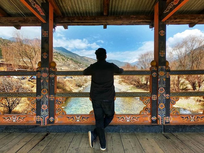 dòng sông Wang Chhu - điểm đến thú vị gần Pháo đài Tashichho Dzong