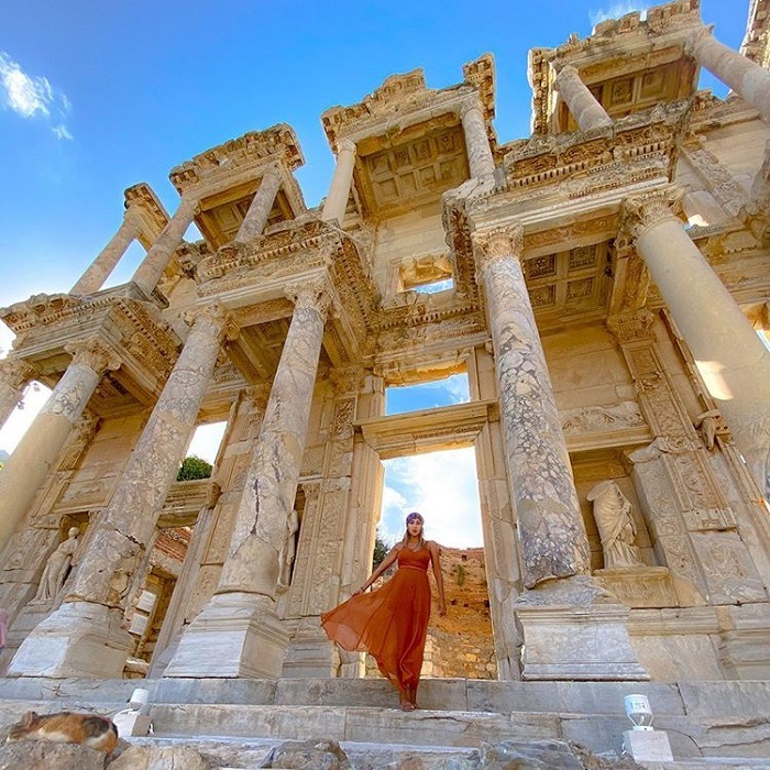 du lịch thư viện Celsus ở Thổ Nhĩ Kỳ
