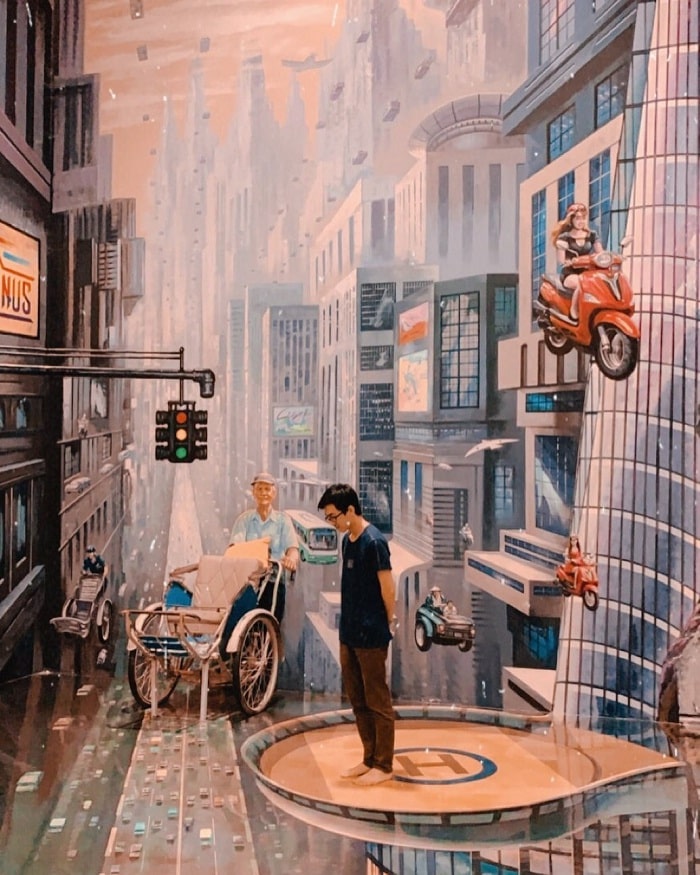bảo tàng tranh 3D - bảo tàng ở Sài Gòn nổi tiếng