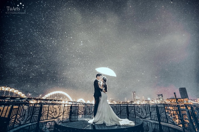 Chụp ảnh cưới đẹp ở Đà Nẵng - Cầu Đà Nẵng
