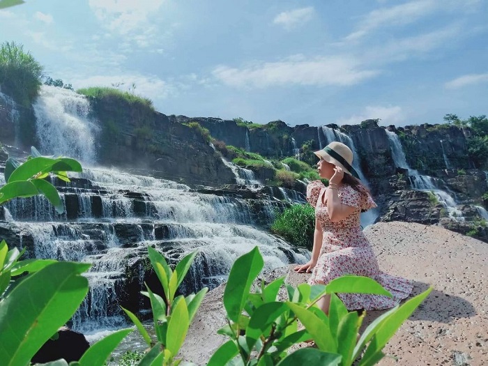 Duc Trong tourist destination - majestic Pongour waterfall