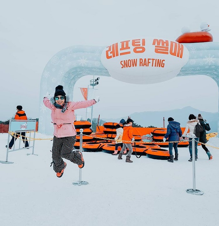 địa điểm du lịch Hàn Quốc mùa đông - Vivaldi Park Ski World