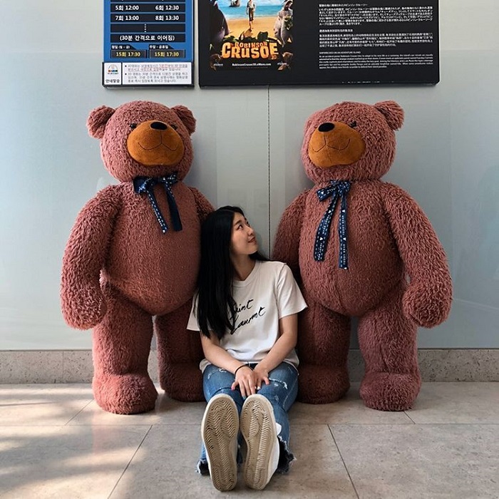 điều nên làm ở Gyeongju - tham quan bảo tàng gấu đáng yêu