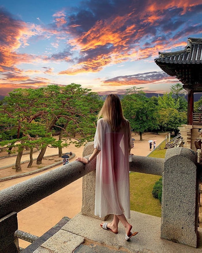 điều nên làm ở Gyeongju - tham quan chùa Bulguksa