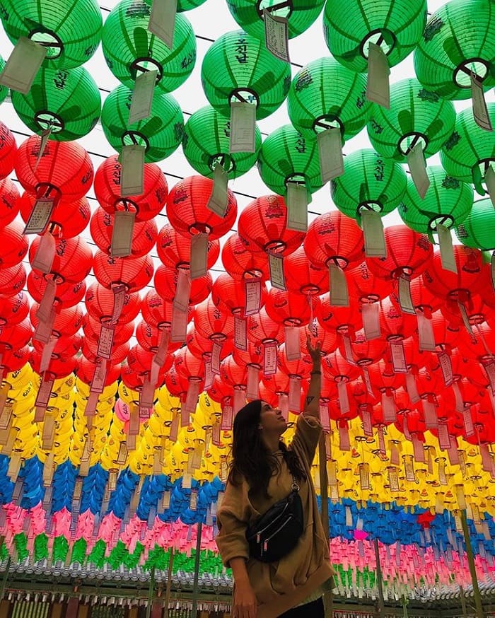 điều nên làm ở Gyeongju - check in chùa Bulguksa lung linh