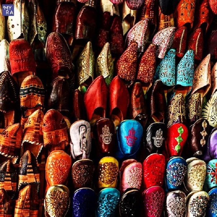 Du lịch Maroc mua gì về làm quà - đồ da