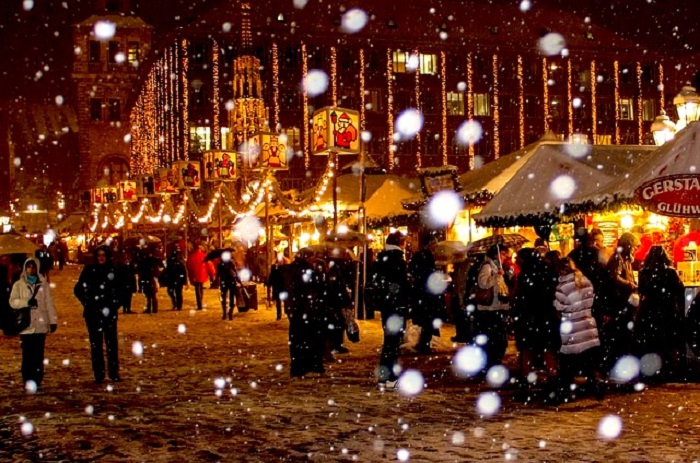 Giáng sinh ở Hàn Quốc - chợ Giáng sinh phong cách Châu Âu