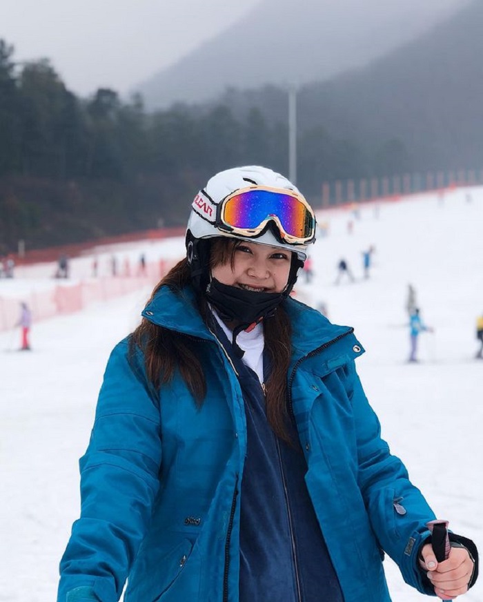 Giáng sinh ở Hàn Quốc - trải nghiệm trượt tuyết