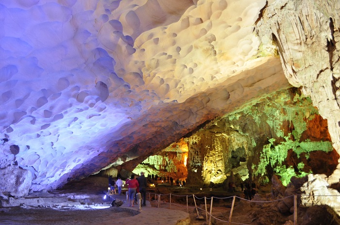Sung Sot Ha Long Cave - unique architecture