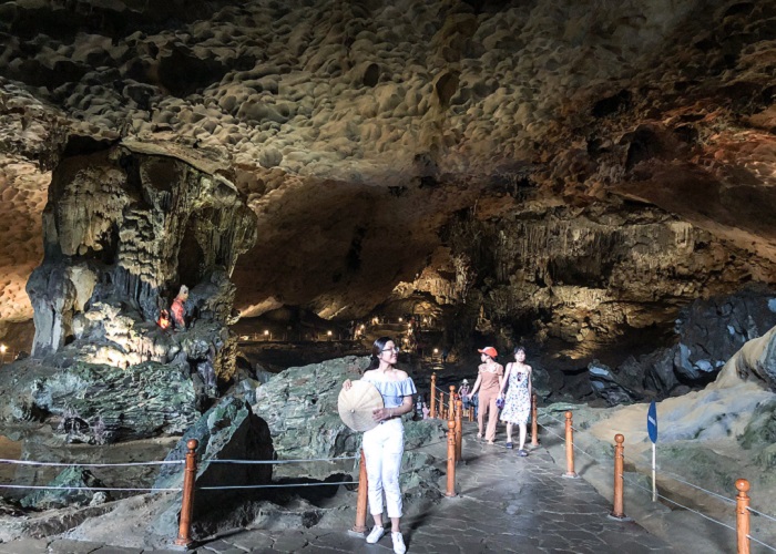 Sung Sot Ha Long Cave - an attractive destination