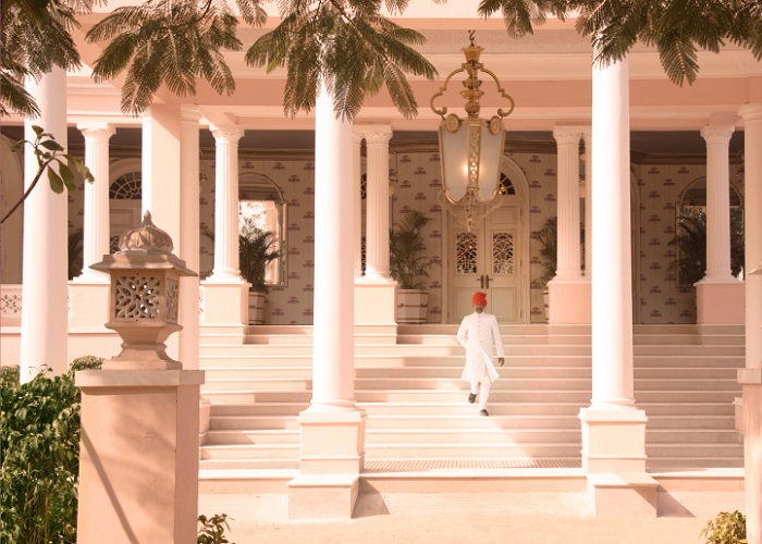 Khách sạn đẹp nhất ở Ấn Độ - Rajmahal Palace