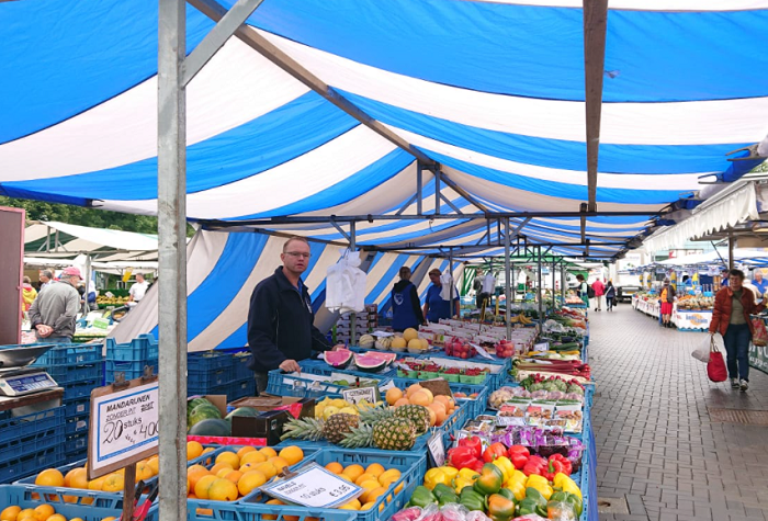 khu chợ ở Hà Lan nổi tiếng - De Markt