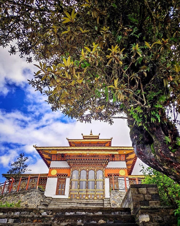 ngôi đền Phật giáo - công trình ấn tượng tại đèo Dochula