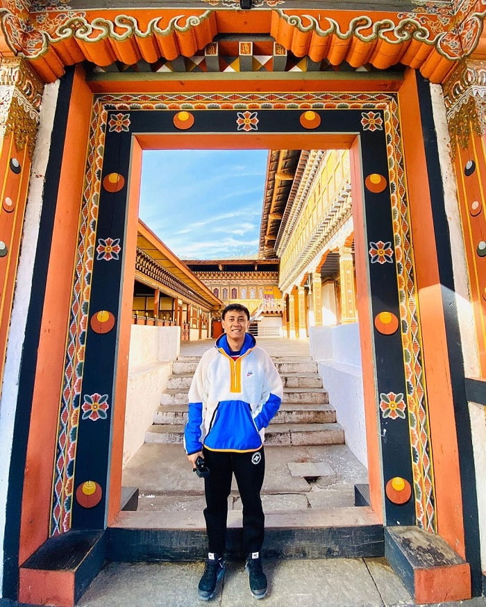 kiến trúc - điểm nhấn của Pháo đài Tashichho Dzong 