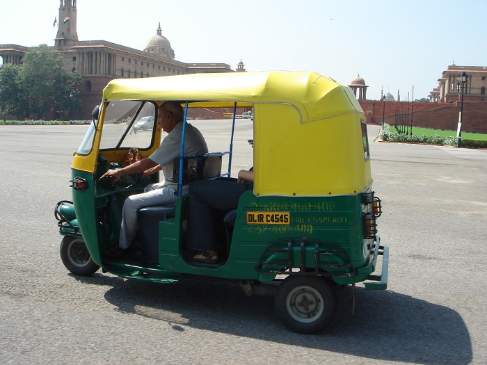 Những phương tiện đi lại ở Ấn Độ - Auto Rickshaw