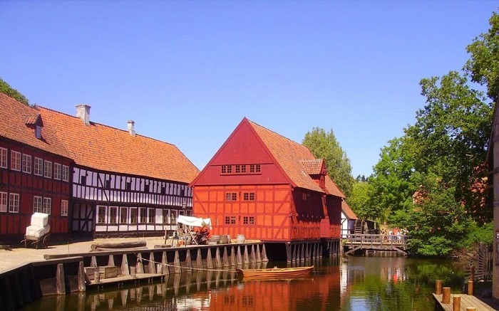 Thị trần cổ Aarhus - Địa điểm du lịch ở Đan Mạch